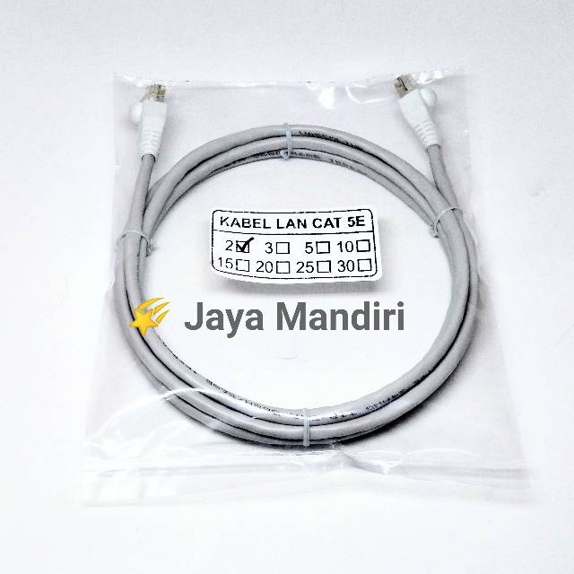 Kabel LAN/UTP 2M CAT 5E VASCOLINK 2 METER