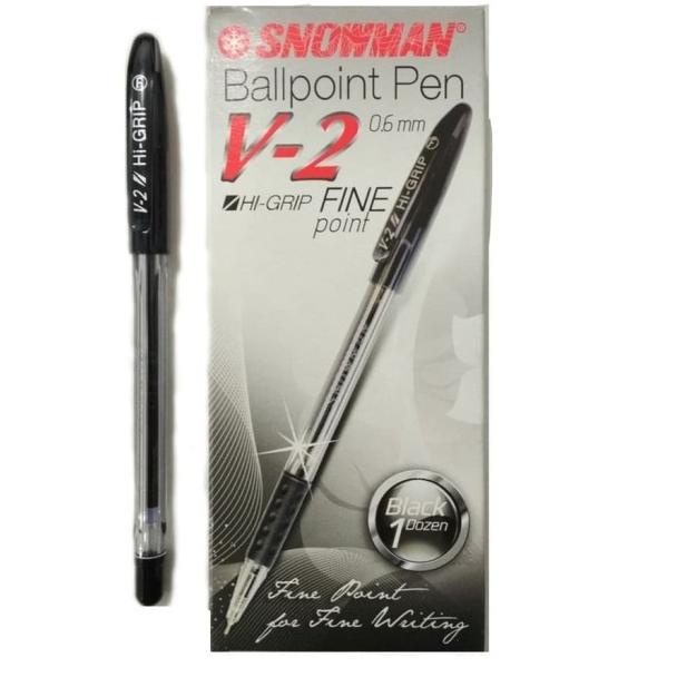 

✹ Pulpen / Ballpoint Snowman V-2 (12pcs) ☑