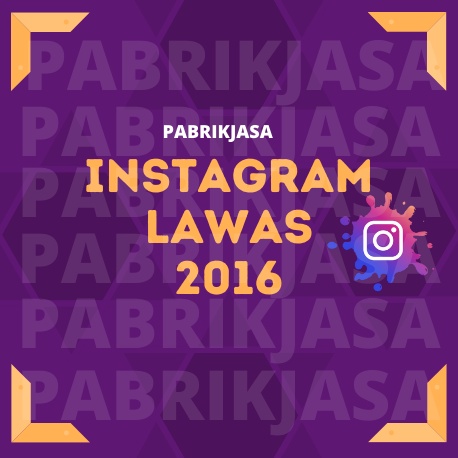 Akun Instagram IG TUA Lawas Tahun 2016