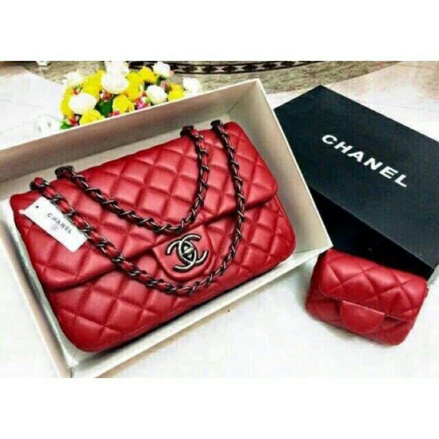 Tas chan*l maxy classik (no dompet)