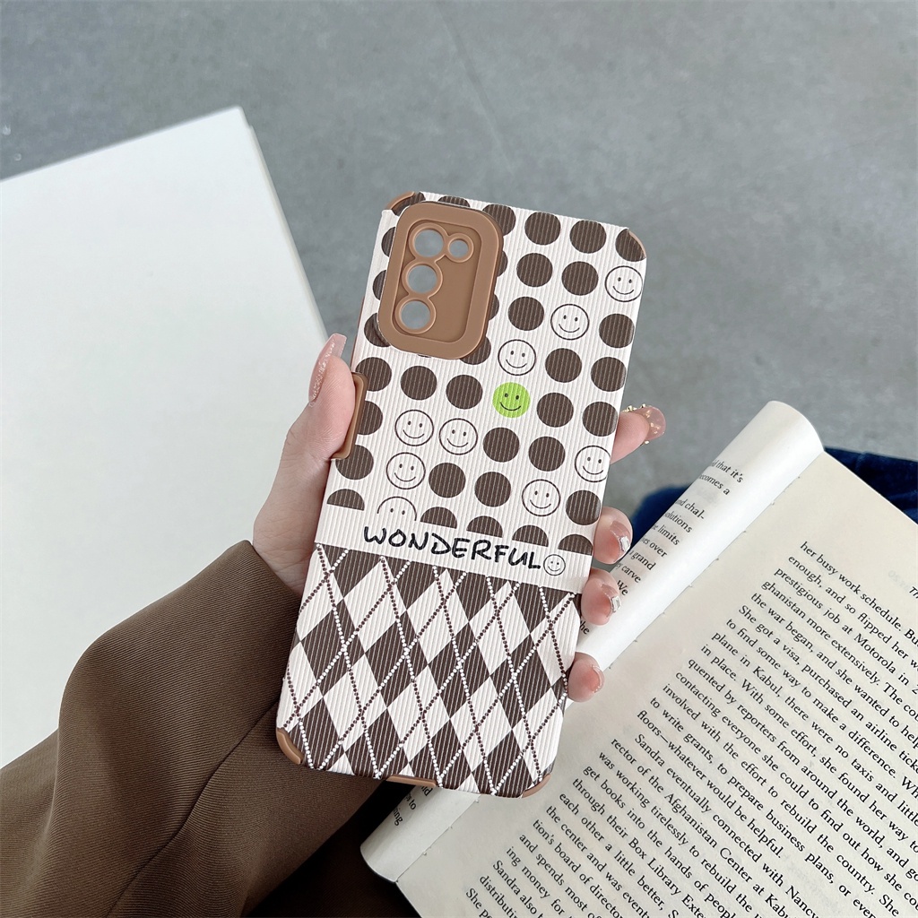 Soft Case Bahan Kulit Untuk OPPO A16 A5 2020 A74 F7 F9 Reno5 6 5G RealmeC35 5 C11 2021 Narzo50A A15 A54 A31 RealmeC21Y Reno 6Z A95 A74 A3S A5S A7 A12 A53 A94 A1K Reno5F RealmeC11 Realme8 RealmeC25 C25S