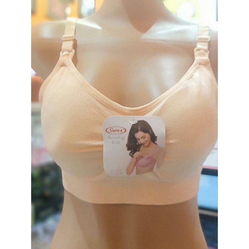 BH Menyusui (Nursing Bra) sorex 8200 Kait 3 Busa Sedang Tanpa kawat seamless 34-42