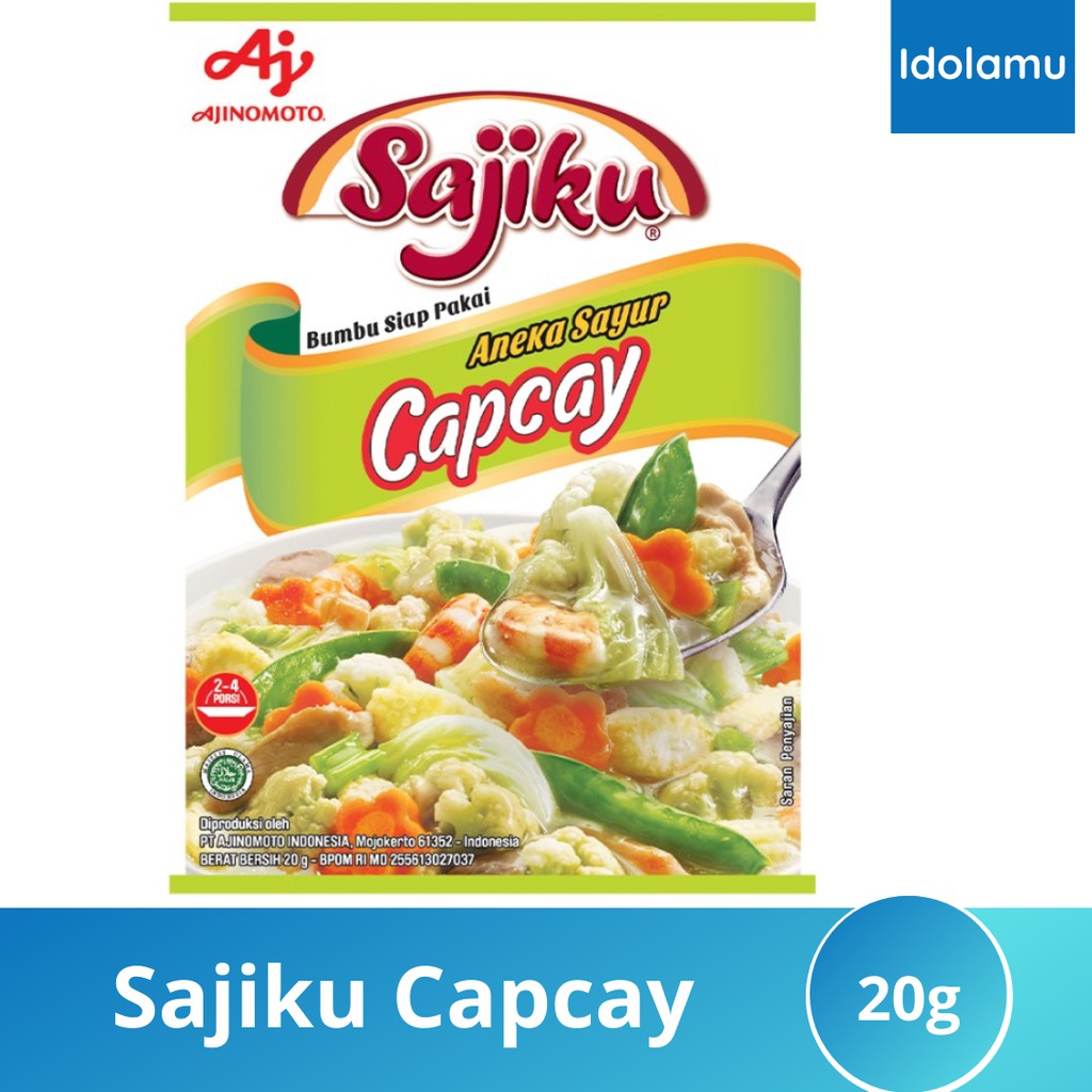 

Sajiku bumbu sayur capcay 20 Gram