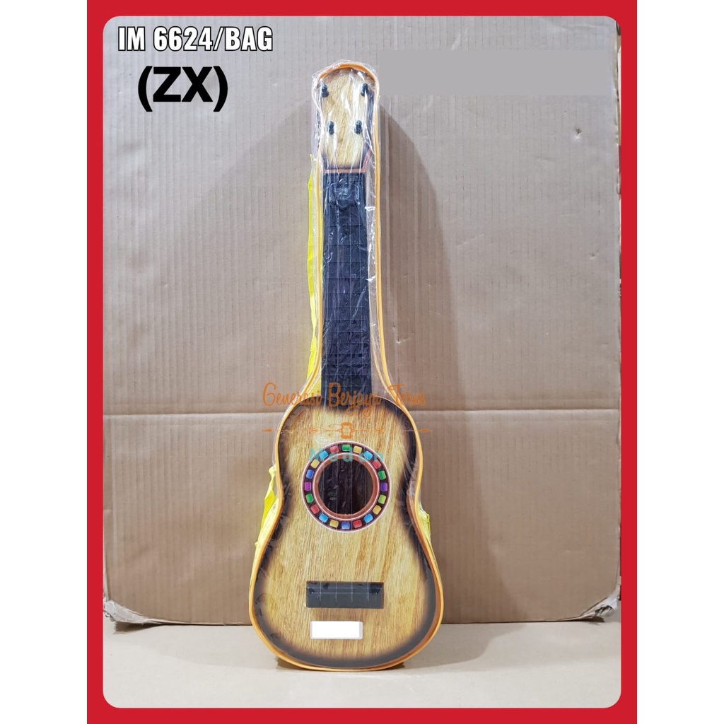 MAINAN EDUKASI ANAK GITAR PLASTIK IM6624 / MAINAN GITAR MUSIK ANAK