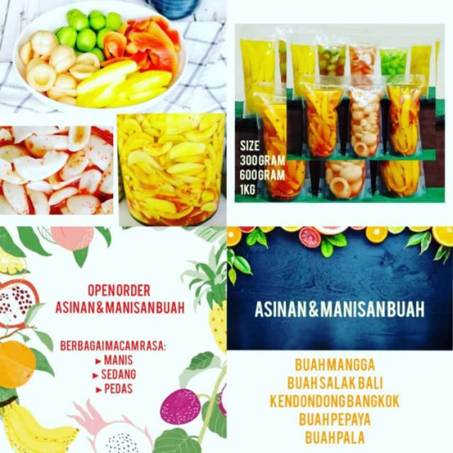 

Manisan buah segar
