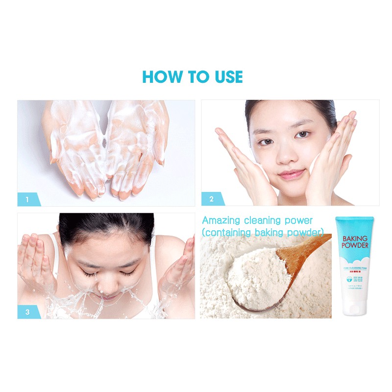 Etude House - Baking Powder Pore Cleansing Foam 160 ml