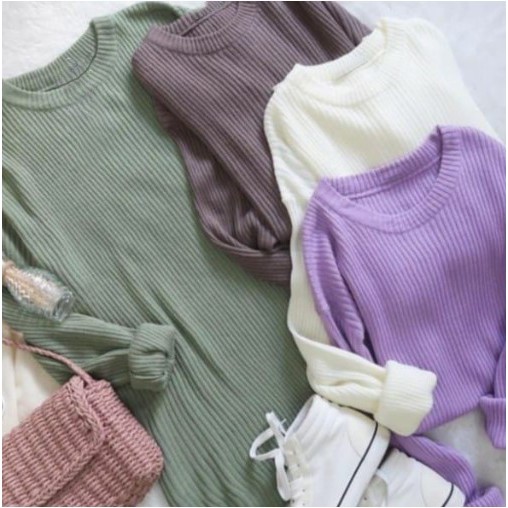 iseven p CLARISSA TOP KNIT RIB