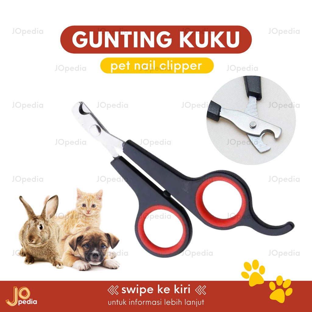 GUNTING KUKU Kucing Anjing Kelinci Musang Pet Nail Clipper Scissors