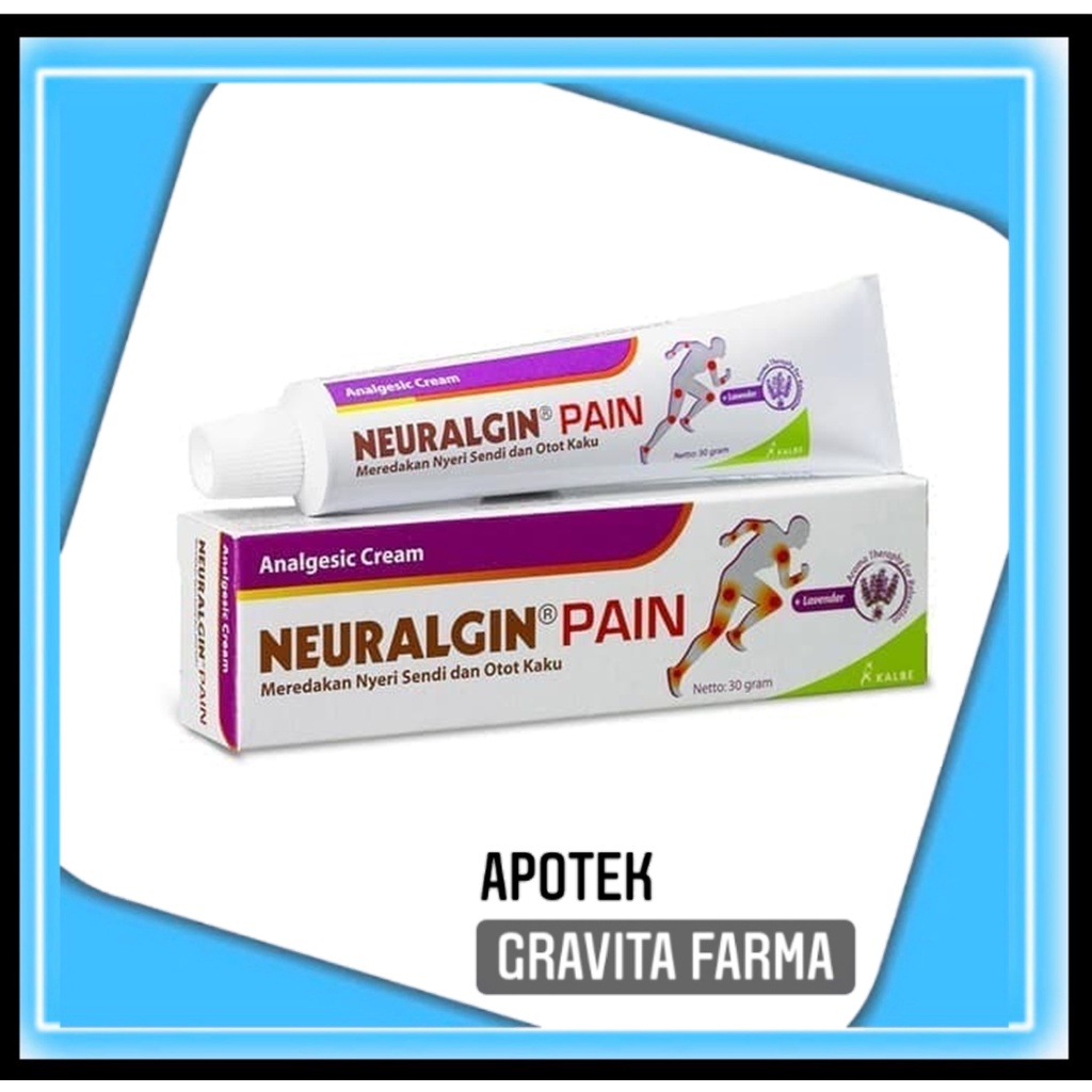 Neuralgin Pain cream 30 gram Pereda Rasa Nyeri