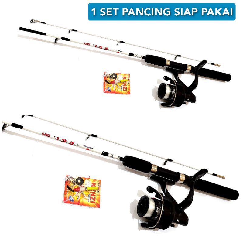 1 Set Pancing EEL 120CM FULL SET. Siap Pakai...