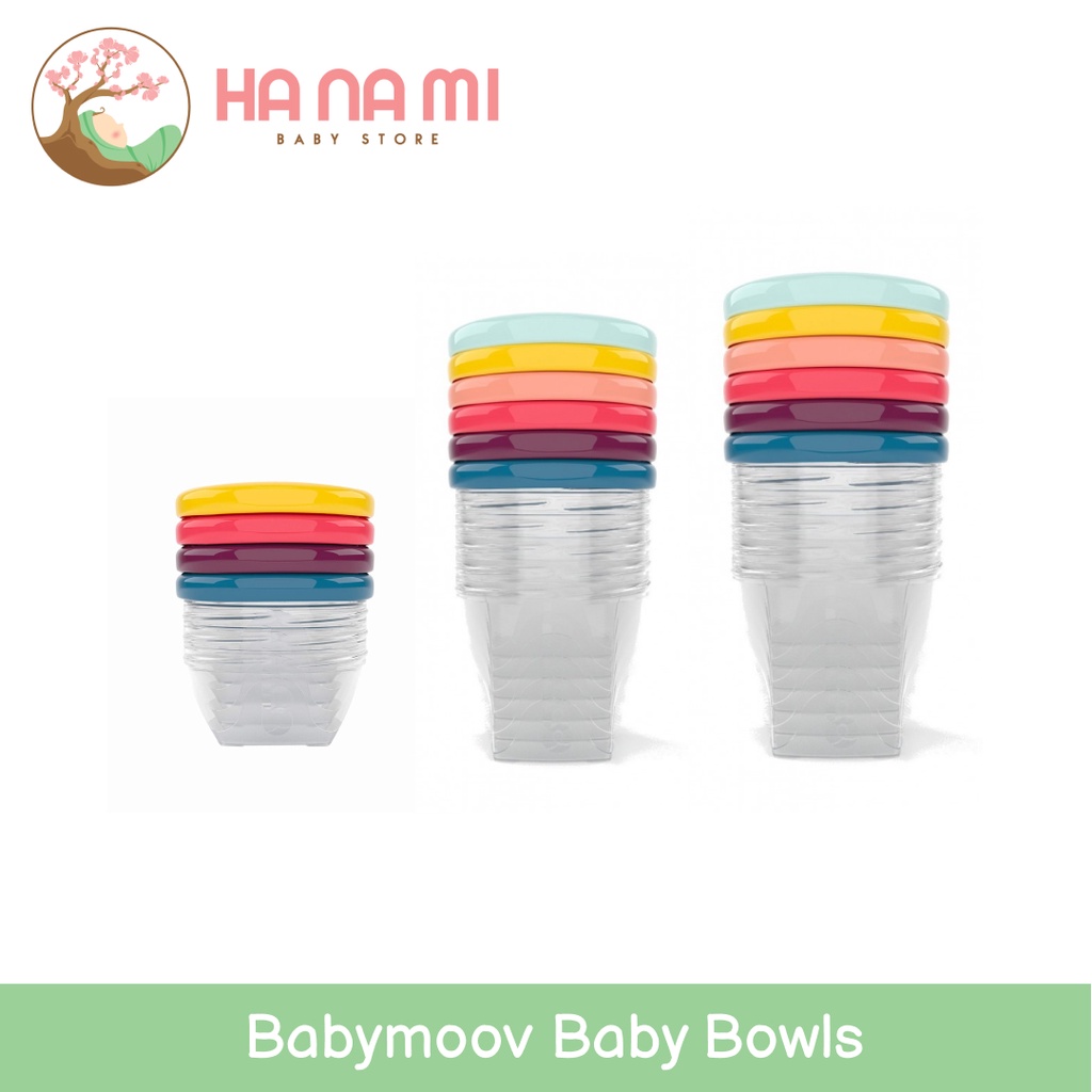 Babymoov Baby Bowls Set - Wadah MPASI BPA Free