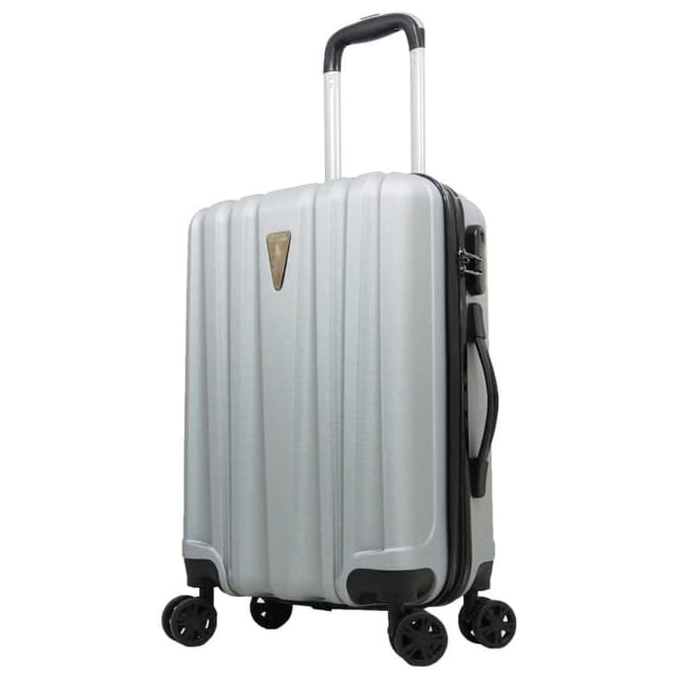 Paling Murah Tas Koper Polo King - Fiber Abs Kabin Size 20 Inch 779-12 Silver