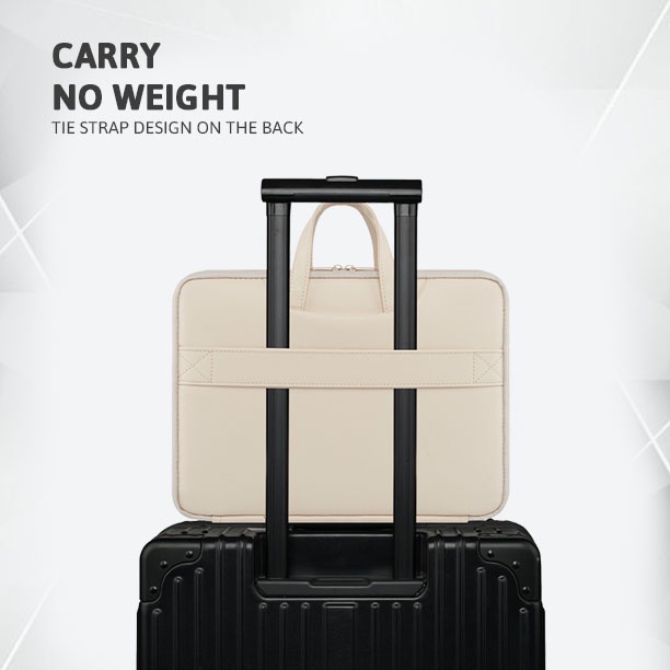 Sleeve Pouch Sarung Tas Bag Case Ipad Tab Tablet Macbook Air Pro Laptop Asus Acer Lenovo HP Huawei 11 12 13 14 15 inch Motif Gambar Kartun Pooh Cartoon Warna Putih White Brown Cokelat Cute Murah Korean Model Jinjing Tali Strap Waterproof Tahan Air
