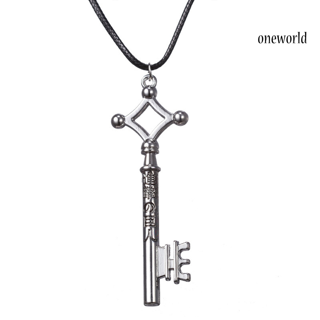 Oneworld Kalung Rantai Klavikula Desain Anime Attack On Titan Eren Untuk Unisex