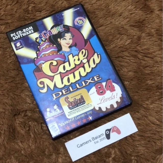 PC CD ROM Games Software eGames Cake Mania Deluxe 84 Levels