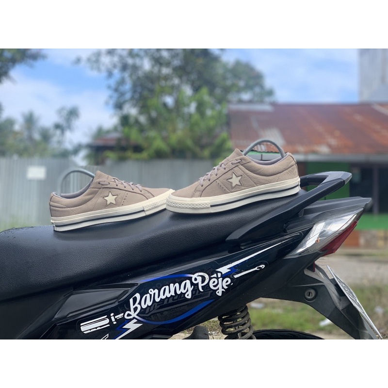 Converse Mens One Star Ox Mercury Grey 162615C