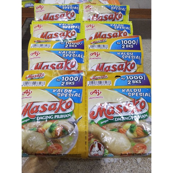 Masako kaldu spesial sachet isi 12pcs