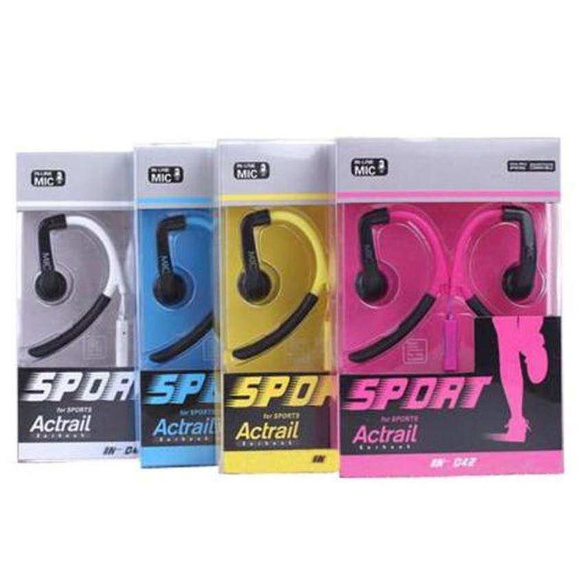 Ear Microphone Sport Actrail IN - 042 + Mic ( 56930 )