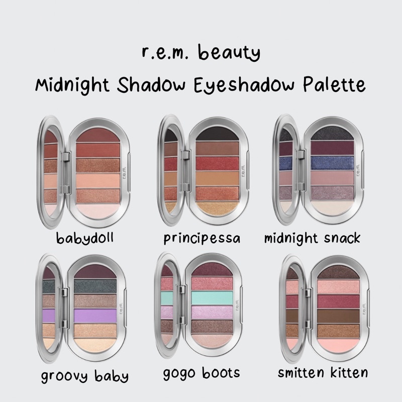 r.e.m. beauty Midnight Shadow Eyeshadow Palette