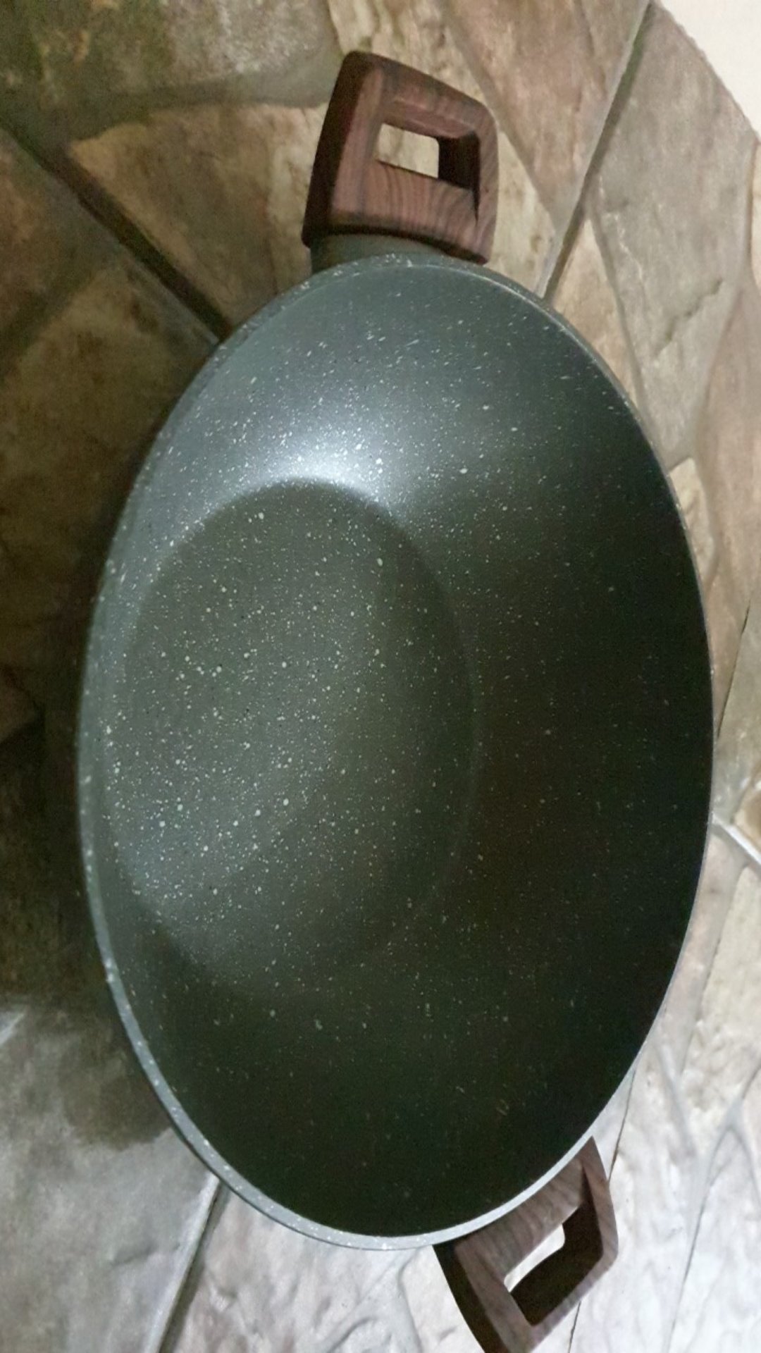 Cypruz Kuali Marble 28 Cm Ki-0649 Wajan Tutup Kaca Ki 0649 Glass Lid