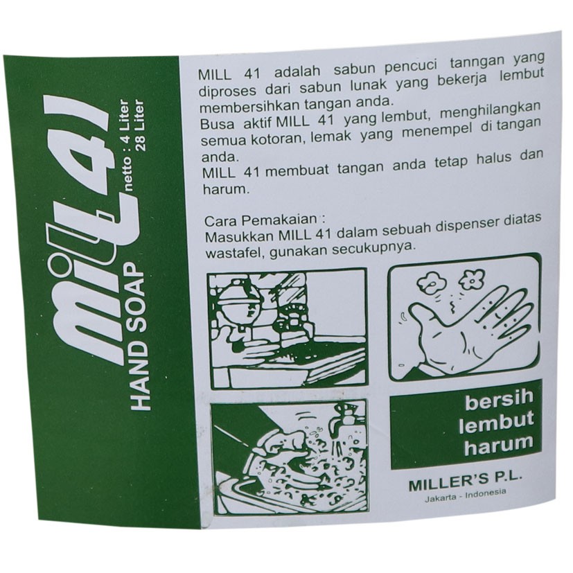 MILL SABUN Hand Soap LEMON / HANDSOAP / SABUN CUCI TANGAN / HAND SOAP