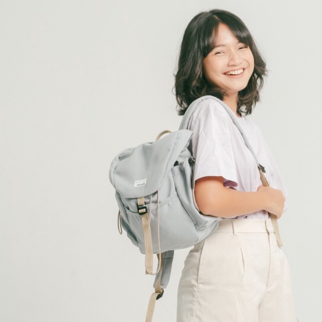 Evroa Nancy Backpack - Light Grey