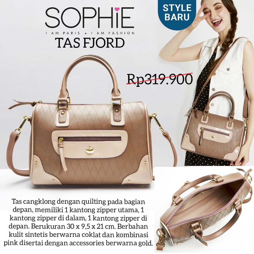 TAS FJORD SOPHIE MARTIN PARIS PROMO TAS SOPHIE PARIS WANITA