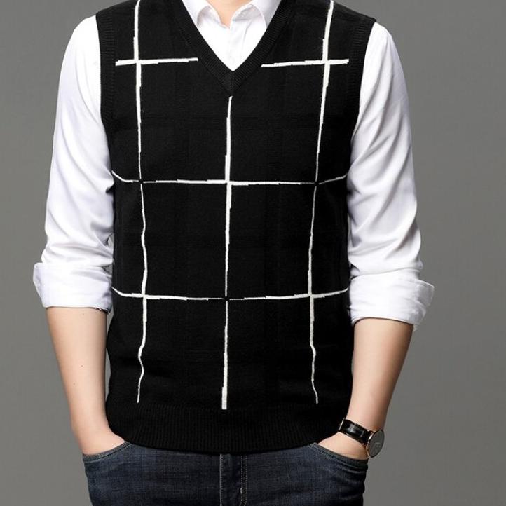 Sangat Nyaman.. sweater vest top korea pria#rajut pria#pakaian pria#rajut korea#rompi pria#vest top