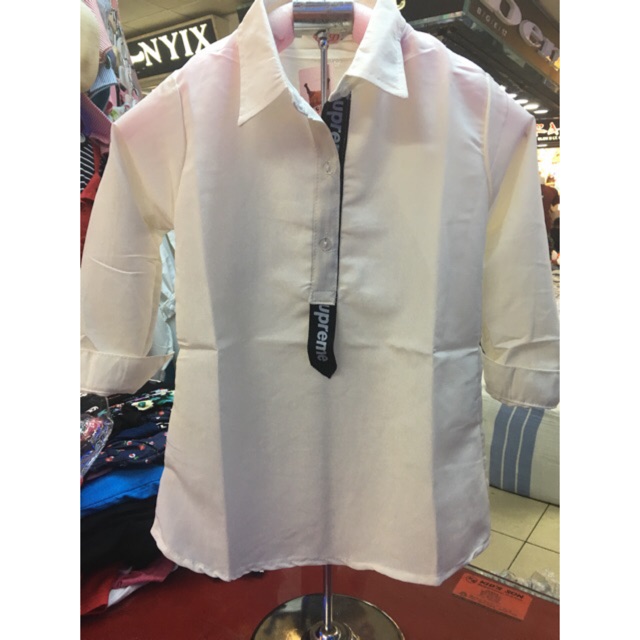 Kemeja supreme khusus putih anak perempuan