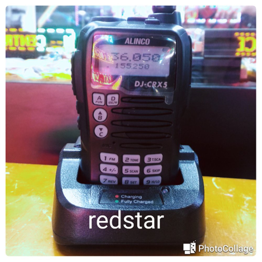 PROMO    HT ALINCO DJ CRX5  DUAL BAND