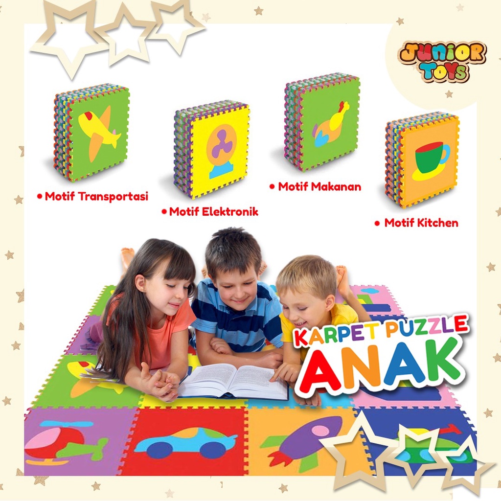 Jual Karpet Puzzle Busa Gambar isi 8 pcs | Shopee Indonesia