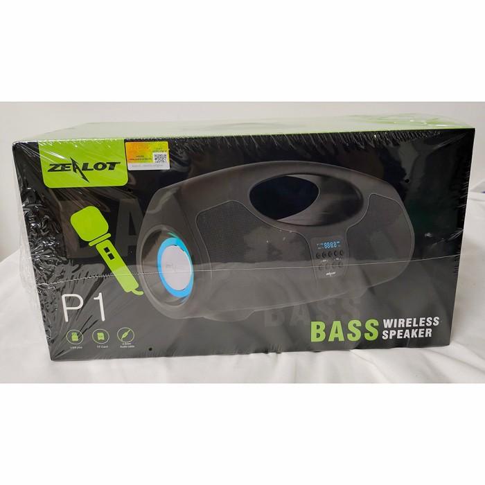 Zealot Speaker Karaoke Bluetooth Portable Boombox Power 40W - P1