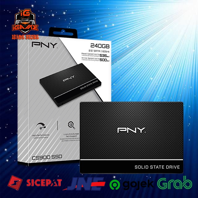 SSD PNY CS900 2,5&quot; SATA III 250 GB - SSD PNY CS900 250GB