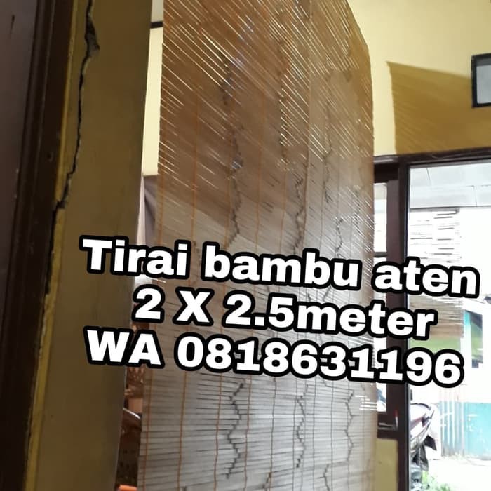 Tirai bambu 2 X 2.5meter - PT1344