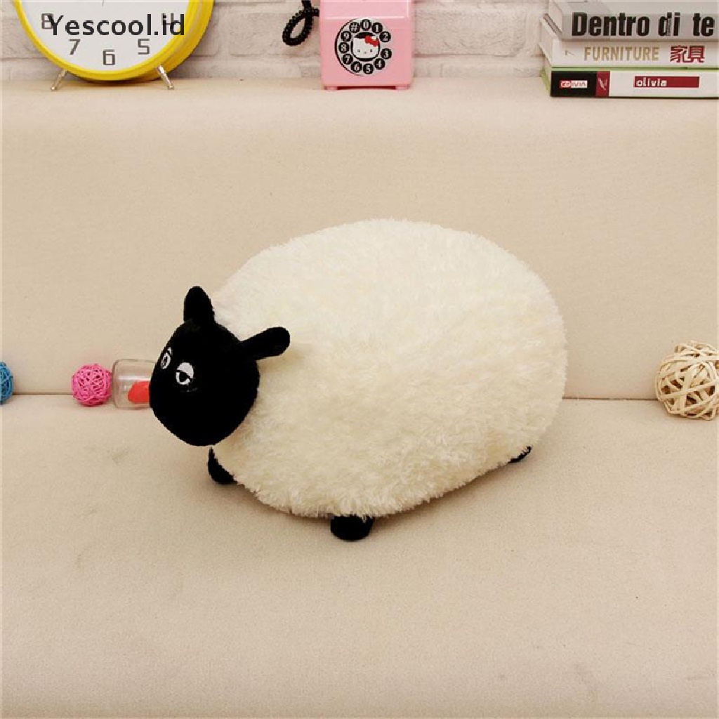 【Yescool】 White/Gray Sheep Character Stuffed Soft Plush Toys Kids Baby Toy Or Cushion .