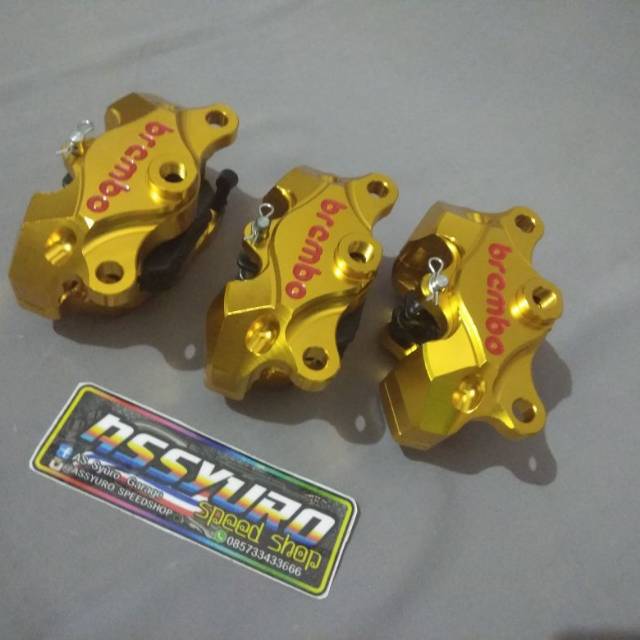 KALIPER BREMBO CNC 2P GOLD