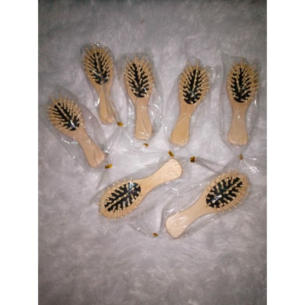 souvenir sisir kayu tanpa box suvenir siraman souvenir pernikahan isi 100pcs