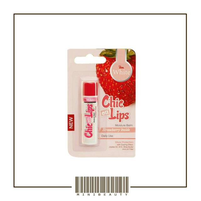 Viva chic on lips original mousturizer lip balm bpom