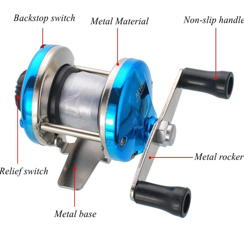 Reel Pancing Putar 3.0: 1 Ultra Ringan Untuk Joran