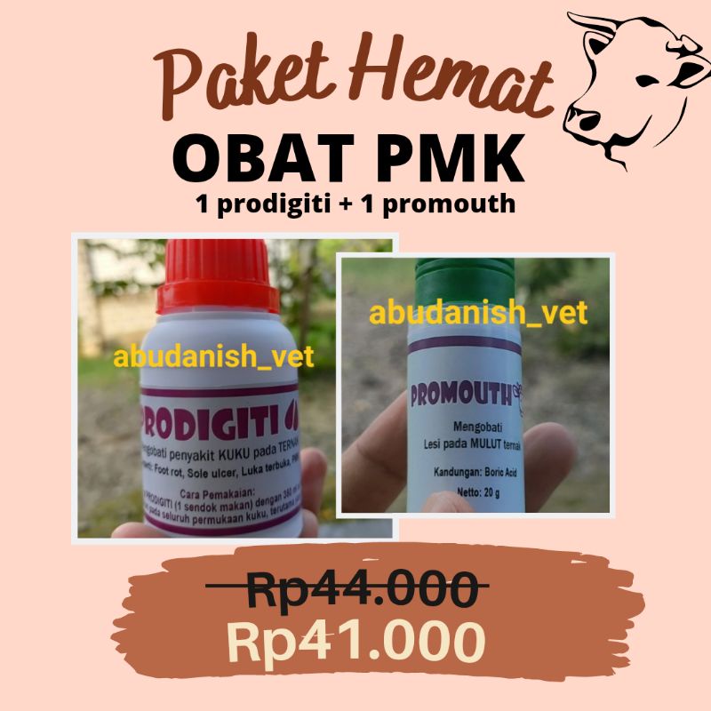 Jual obat PMK - obat luka kuku sapi - obat luka mulut sapi - ulcer kaki