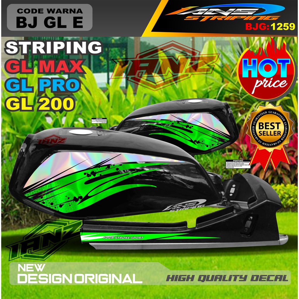 CUSTOM STRIPING GL MAX / STRIPING GL PRO VARIASI HOLOGRAM / STRIPING GL HOLOGRAM