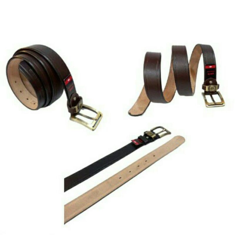 ikat pinggang kulit ikat pinggang kulit selapis ikat pinggang pria