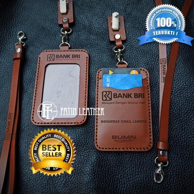 

BAYAR COD Terlaris | Name Tag Kulit | id card holder custom PRODUK TERBATAS Kode 1288