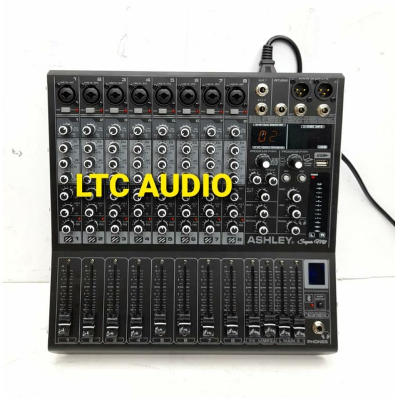 MIXER ASHLEY SUPER M8 ORIGINAL / ASHLEY SUPER M8 / SUPER M8 8 CHANNEL