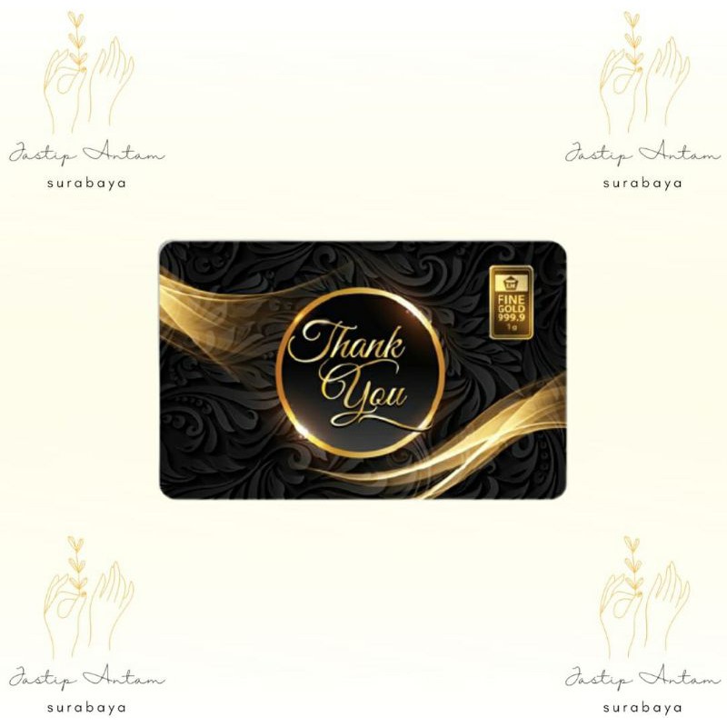 ANTAM GIFT SERIES THANK YOU / ANTAM THANK YOU