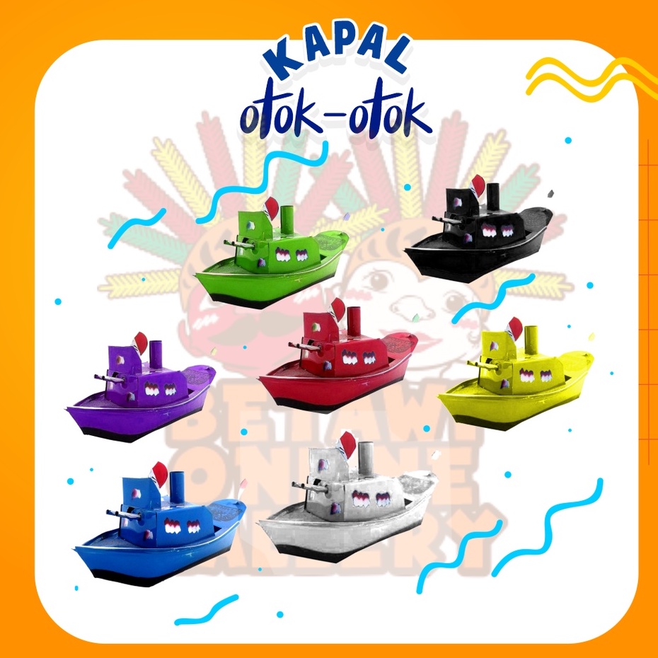 Perahu / Kapal otok otok Besar [ SATUAN ]