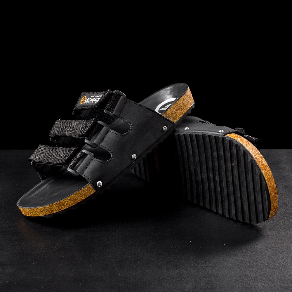 RIDE BLACK |ManNeedMe x FLAZHBACK| Sandal Pria Casual Sandal Slop Puyuh ORIGINAL