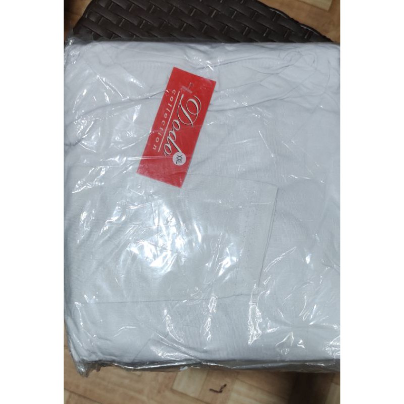 MANSET PANJANG HITAM XL 2XL 3XL-Putih 2XL