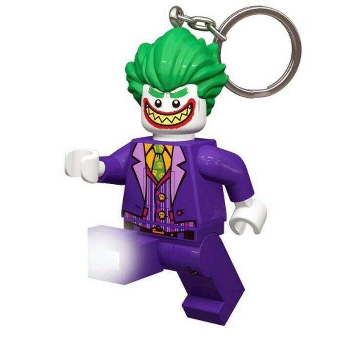 Lego Super Heroes Joker Batman movie Led lite keychain KS96
