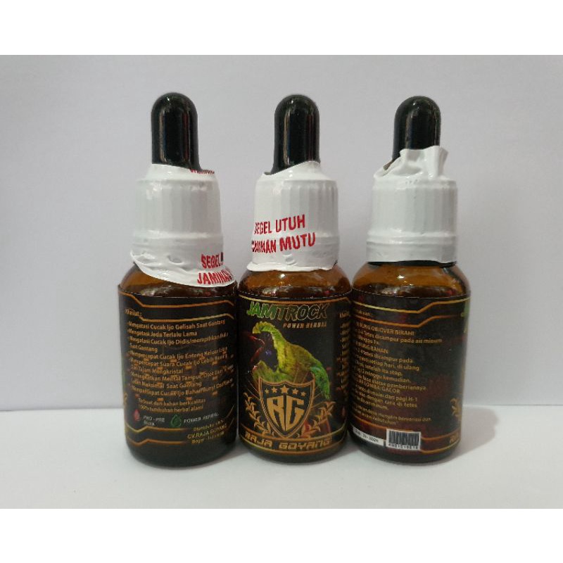 jamtrock power herbal raja goyang suplemen vitamin penggacor cucak ijo